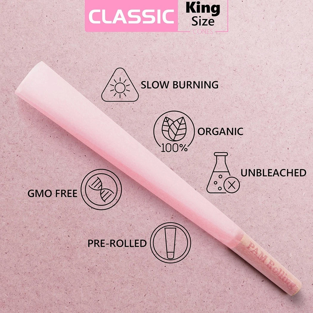 🔥🌿 100 or 300-Pack King Size Pre-Rolled Cones 🍃 (W-Tips + Loader + Tubes Kit)