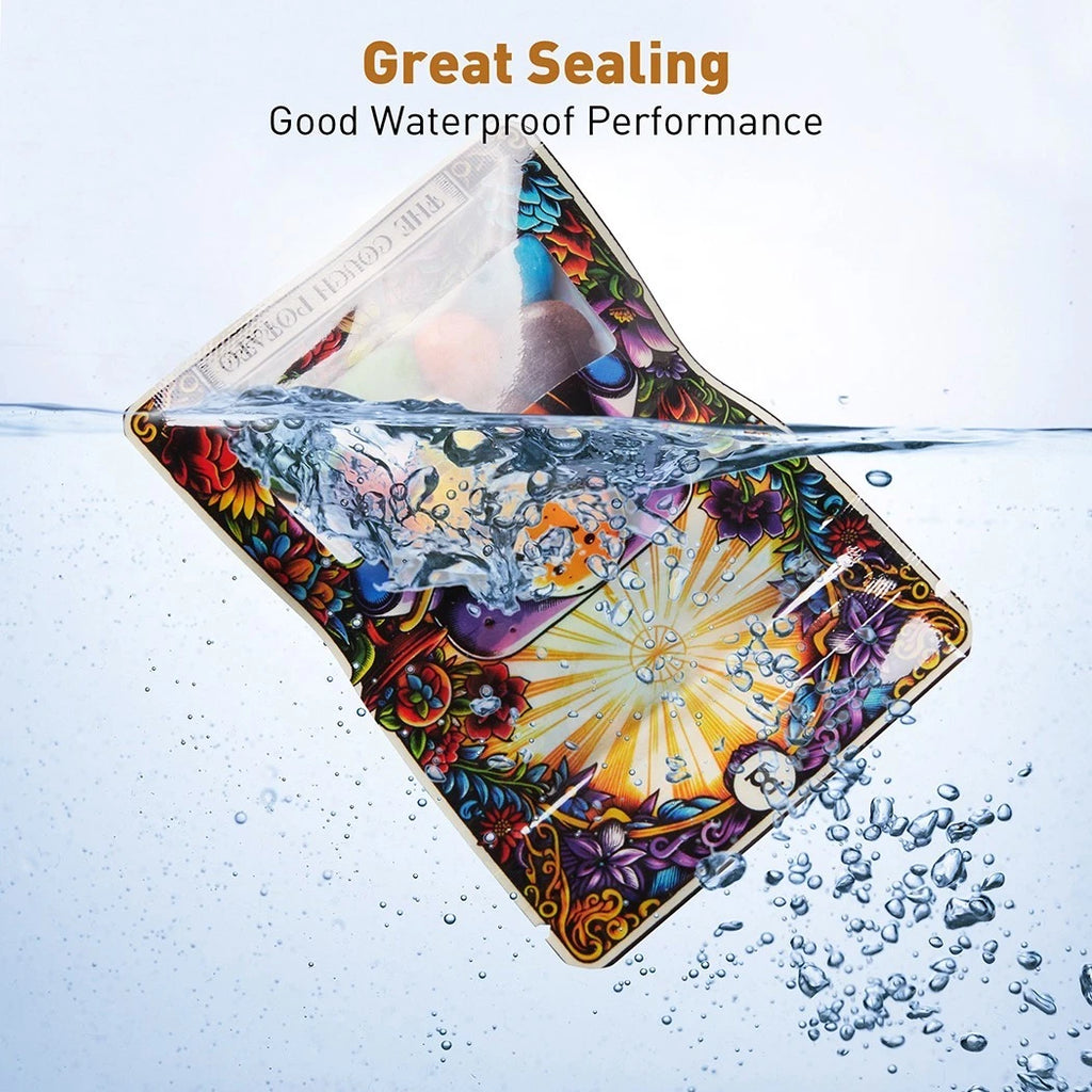 100-Pack Smell-Proof Mylar Bags – 7×10cm Resealable Zip Lock with Skull Designs 💀✨